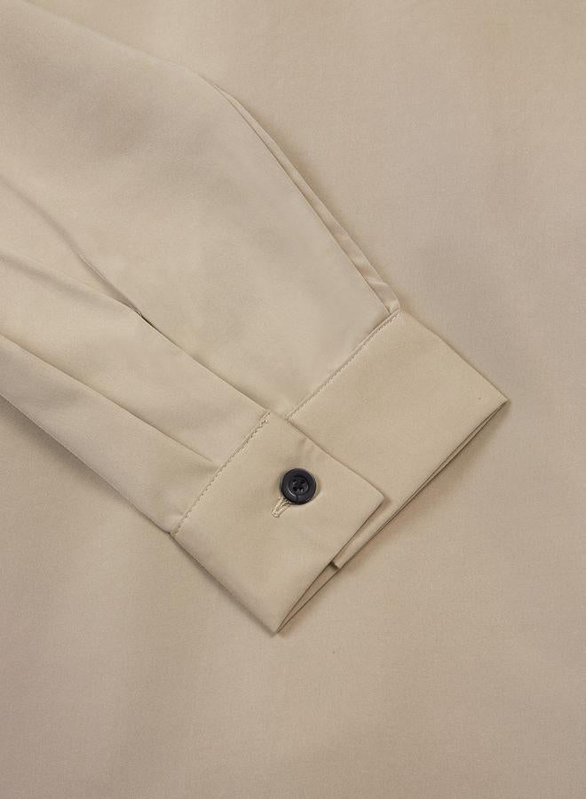 Take Two Men Solid Pocket Detail Long Sleeve Jacket - Image 2