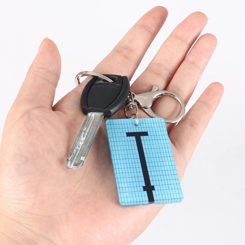 PLwelth Swim Pool Keychain Bag Charms for Handbags Funny Swim Pool Accessories for Women Men Swimming Lover Keychains Gifts for Keys Backpack Wallet Purse Cool Summer Gifts for Swimming Instructor - Image 2