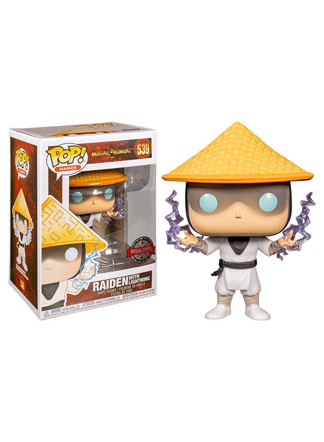 NIBEMINENT Pop Games - Moral Kombat Raiden With Lightning Insider Club Exclusive Action Figure 6.5cm - Image 2