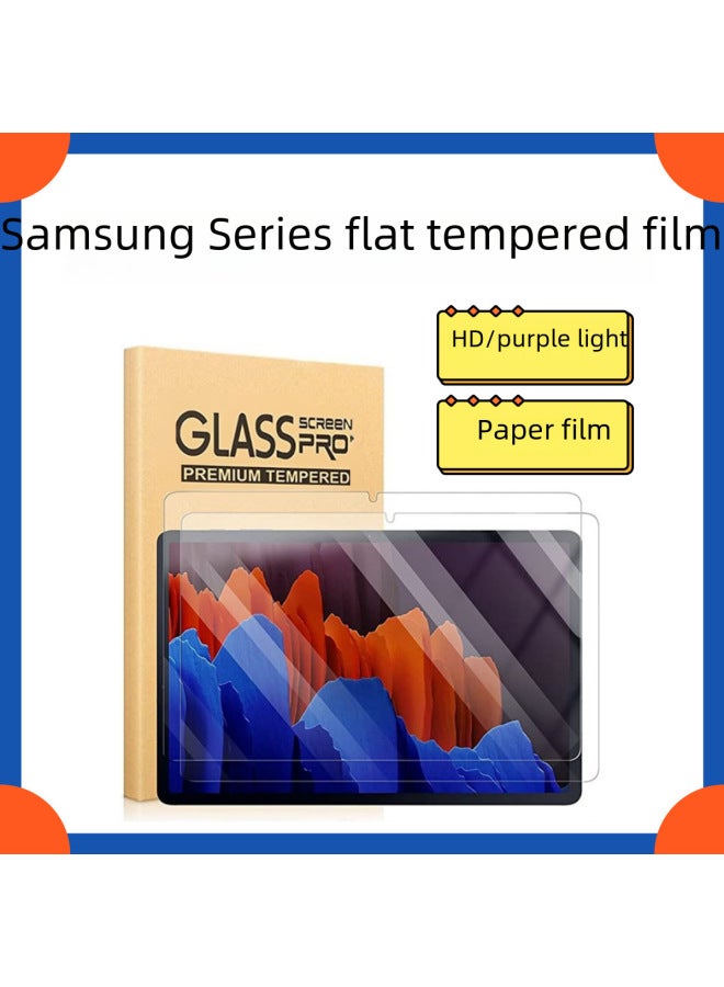 For Samsung Flat Panel A9Plus S9 Tempered Film A8/A7/S7 /S8 S6lite/S7 Magnetic Paper Film-Color:HD Tempered Film-Dimensions:Samsung Tablet S2/T810/815C ]