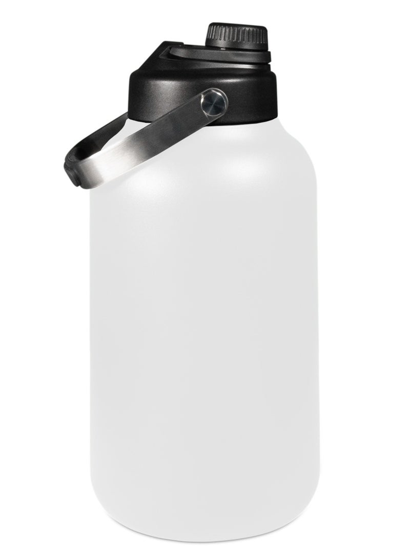 Waicee 3.8 Liter Big Water Bottle Ivory 128OZ / 3.8L - Image 2