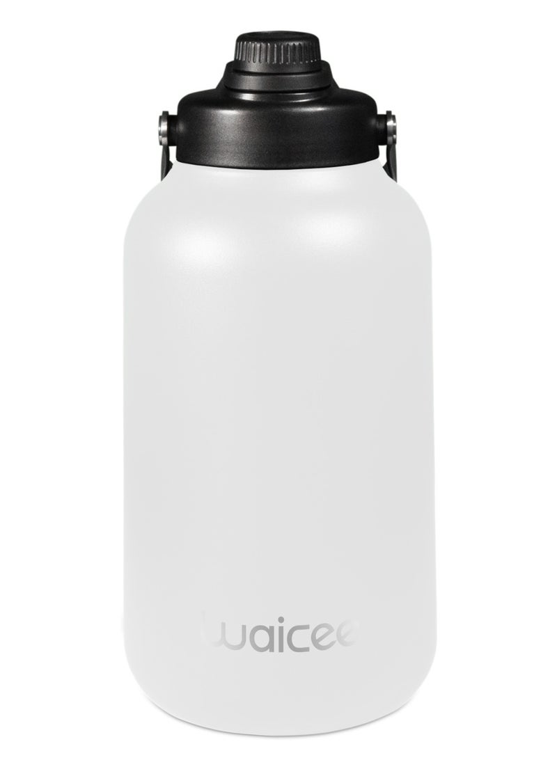 Waicee 3.8 Liter Big Water Bottle Ivory 128OZ / 3.8L - Image 1