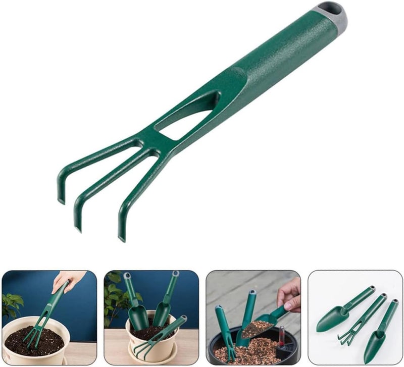 Oblivion 3 Pcs Gardening Tool Set, Hand Tool Kit for Home Gardening, Small Sized Hand Cultivator, Small Trowel, Garden Fork, Perfectly Sized, Ideal for Home Gardening and Lawn - Image 3