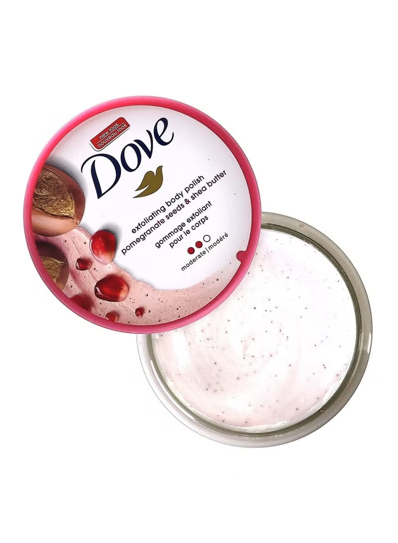 Dove Pomegranate Seeds & Shea Butter Exfoliating Body Polish - 298g - Image 2