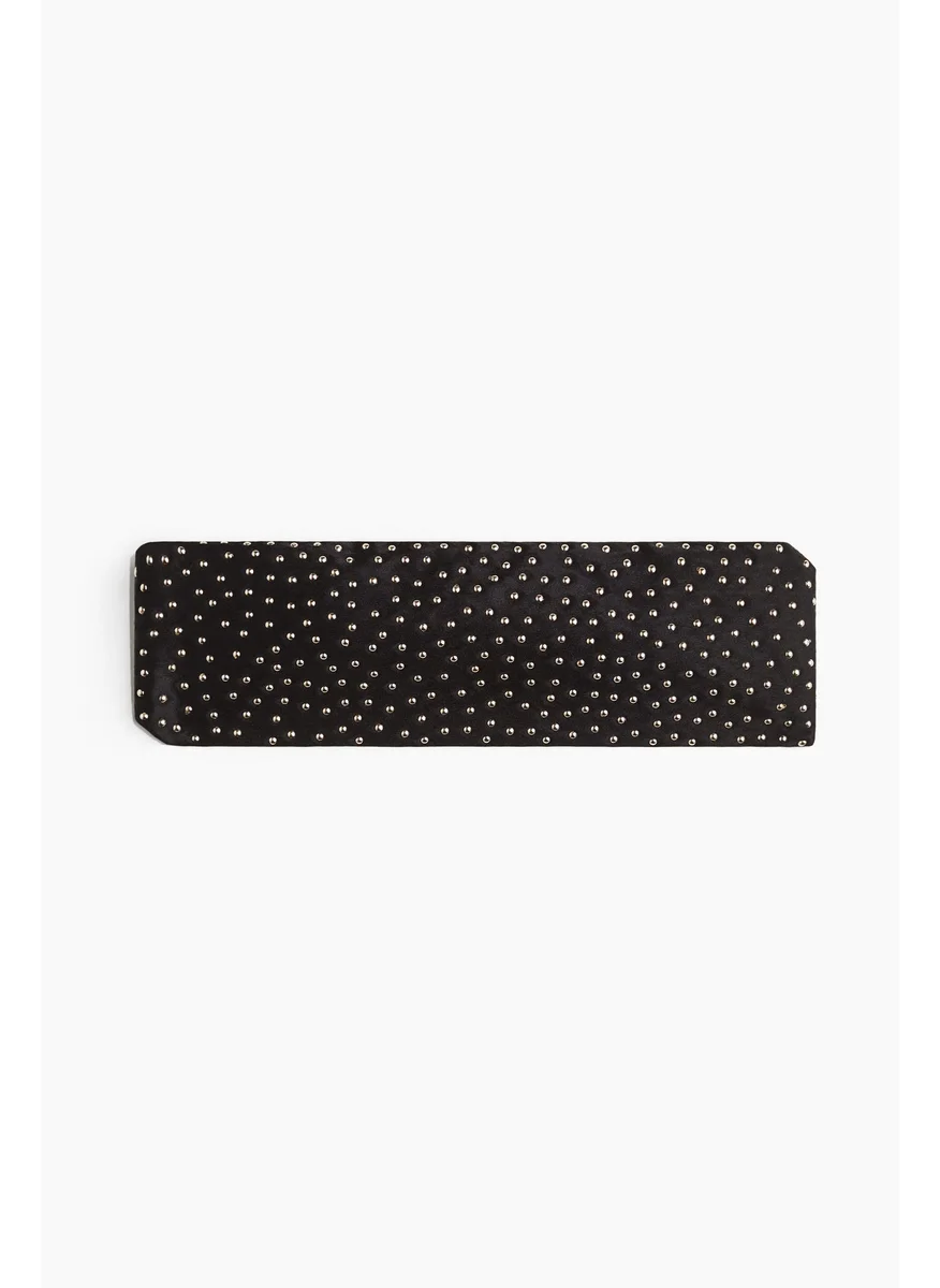 H&M Studded Satin Hairband