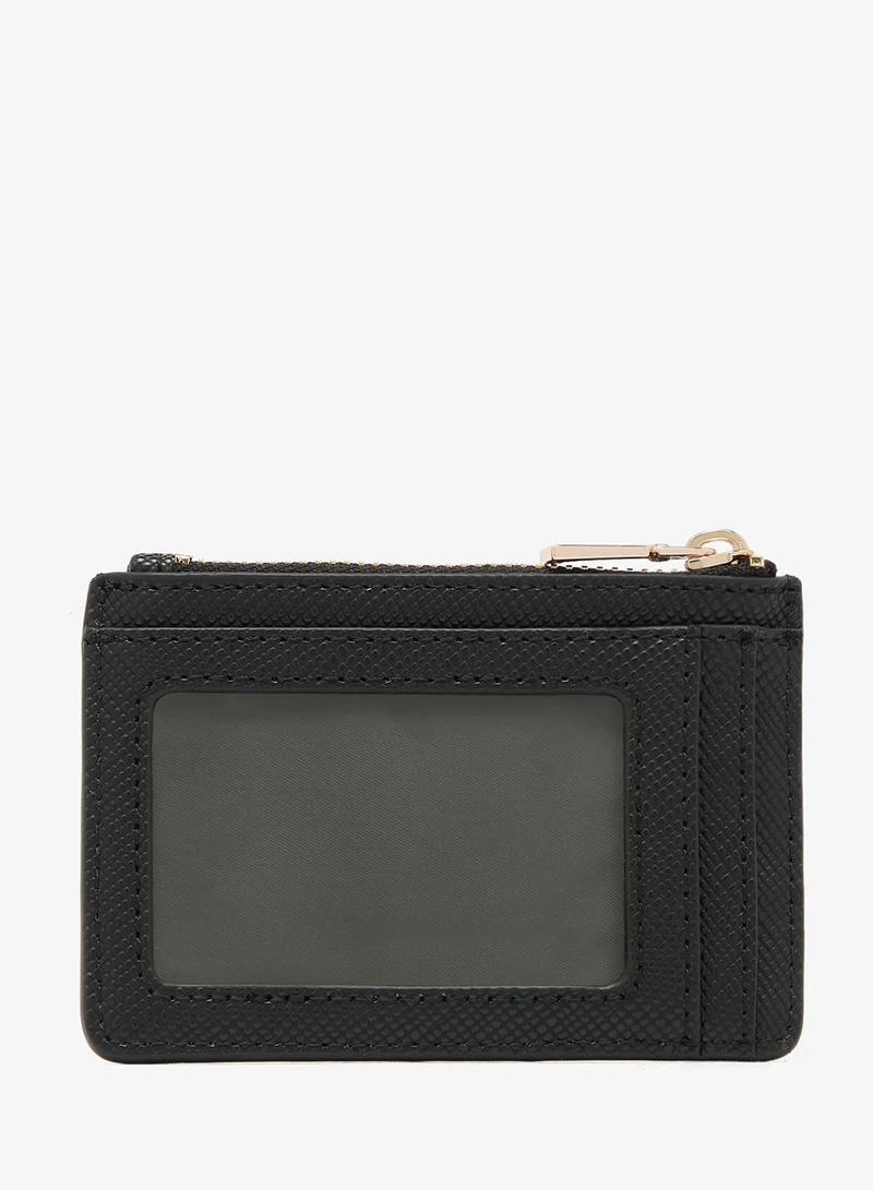 Guess BLACK Patsie Zip Around Cardholder for Women | Best Price UAE