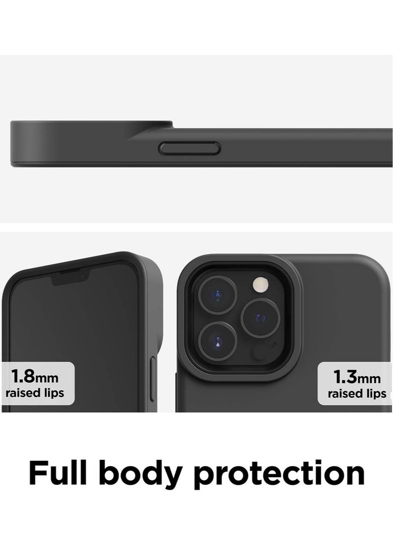 Elago Glide for iPhone 13 Pro MAX Case Cover - Dark Grey Black - Image 2