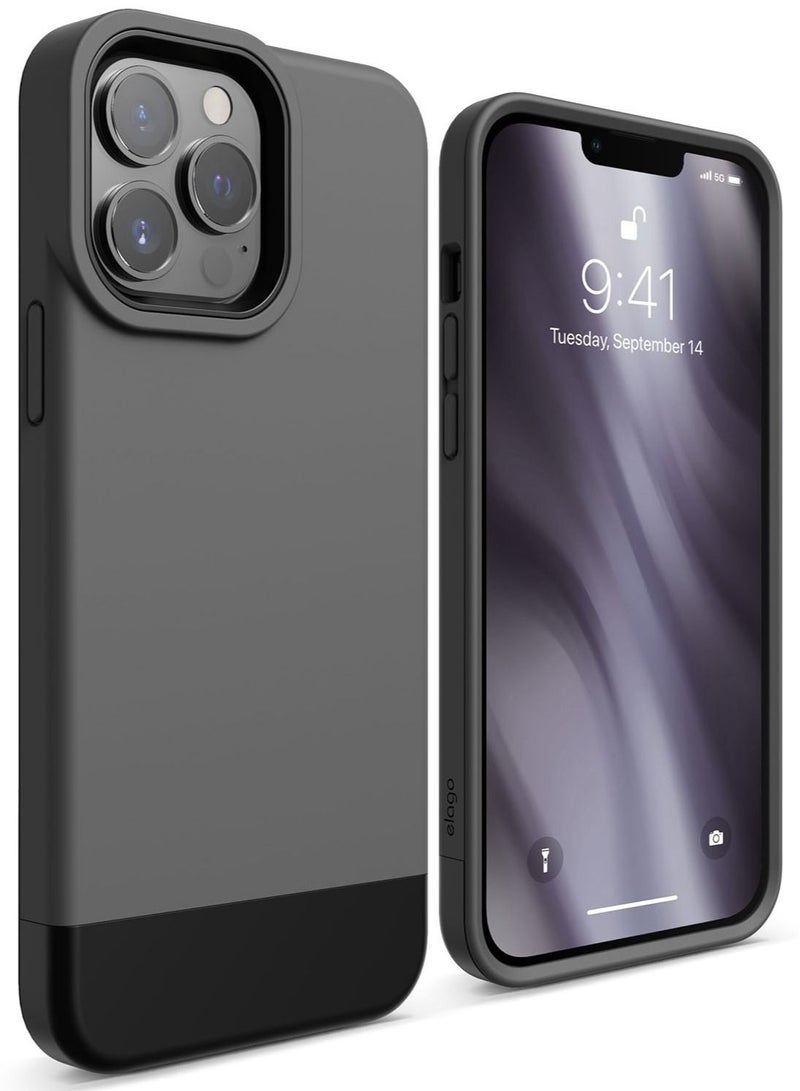 Elago Glide for iPhone 13 Pro MAX Case Cover - Dark Grey Black - Image 1