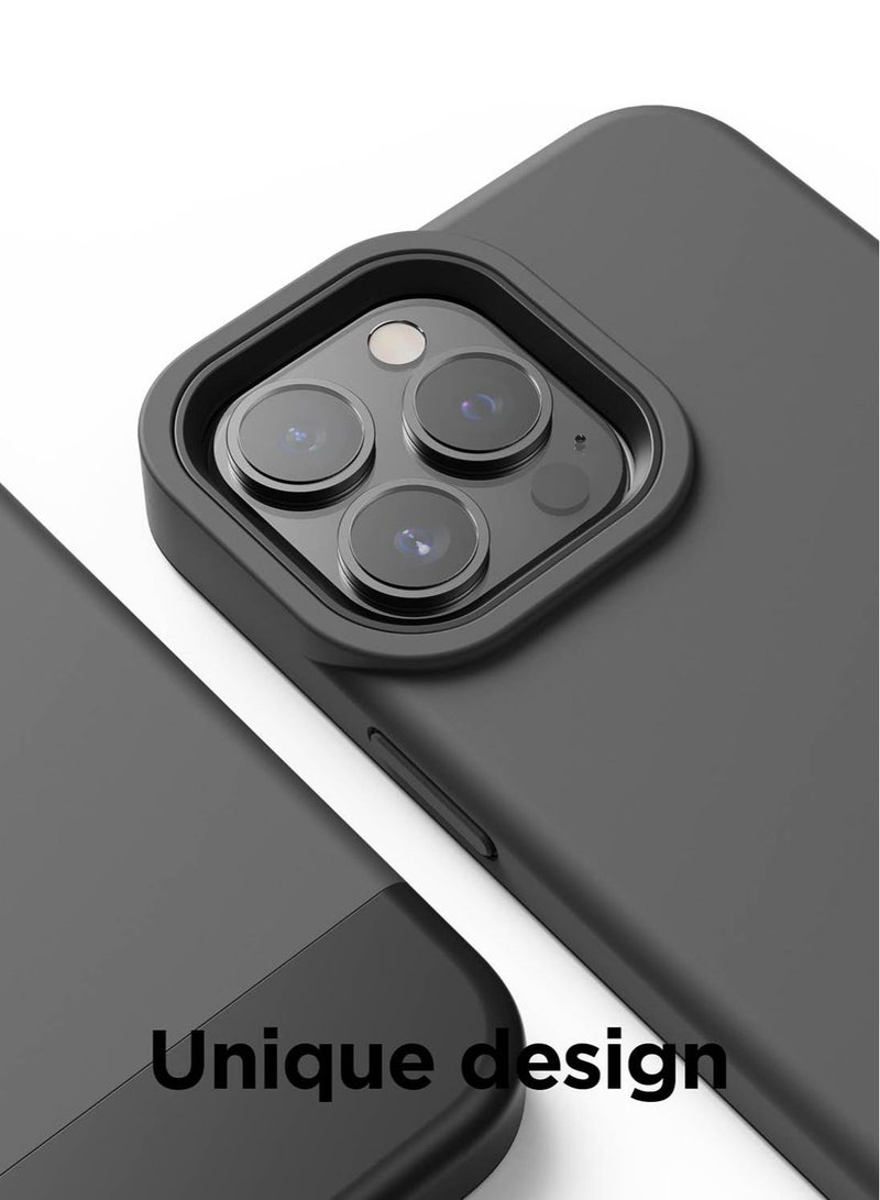 Elago Glide for iPhone 13 Pro MAX Case Cover - Dark Grey Black - Image 3