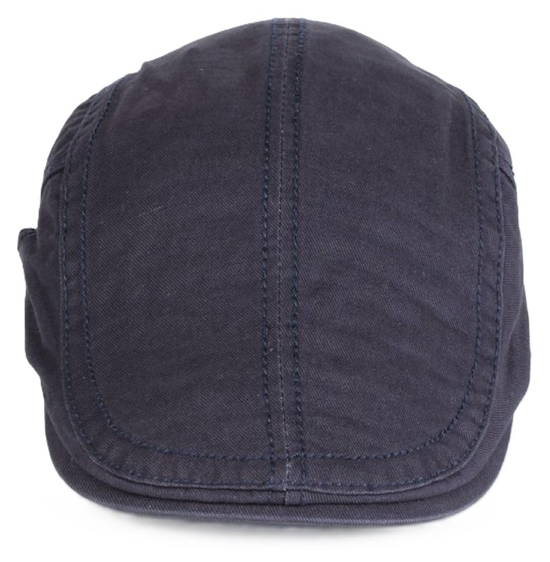 Zacharias Men's 100% Cotton Beret Golf Cap A7-01 (Pack of 1) (Dark Grey) - Image 2