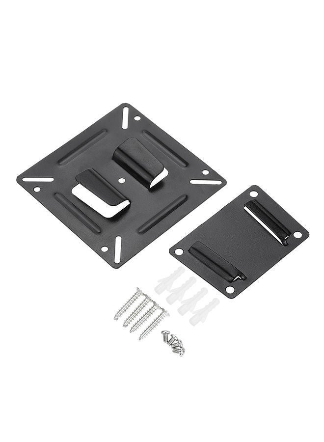NIBEMINENT Wall Mount Bracket For Television Black 