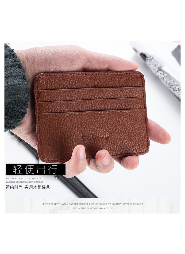 baellerry Card Holder Wallet Brown  - Image 2