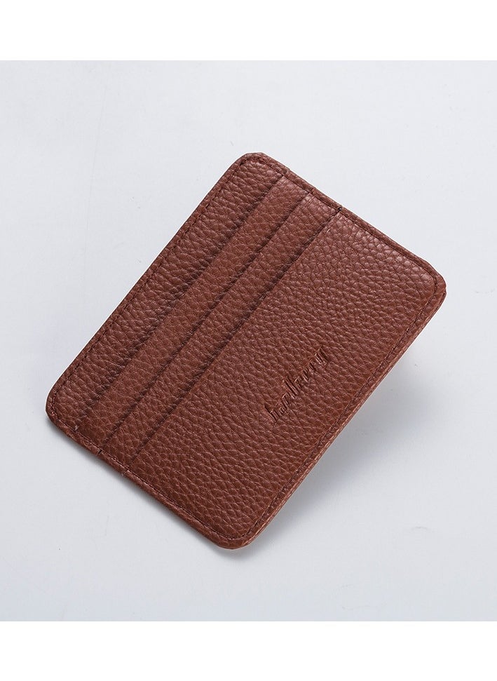 baellerry Card Holder Wallet Brown  - Image 1