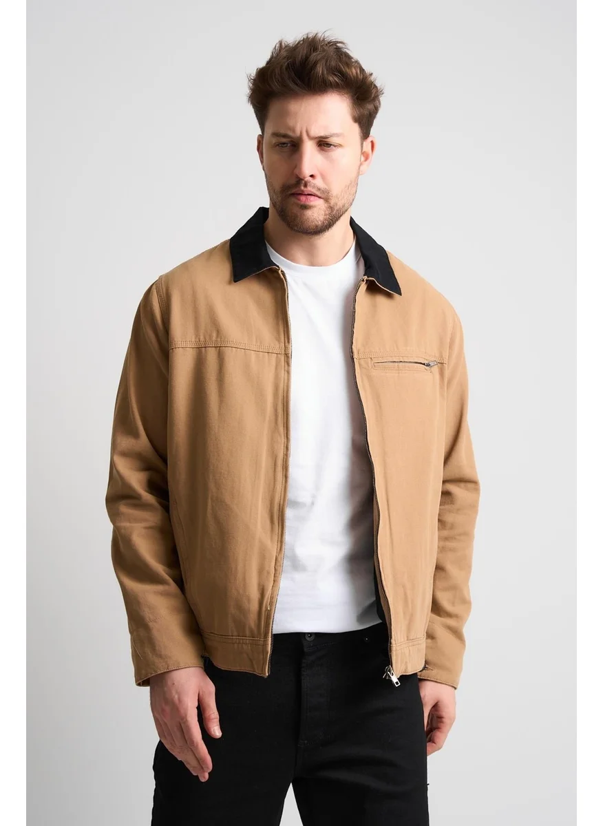 Alexander Gardi Alexandergardi Contrast Collar Jacket