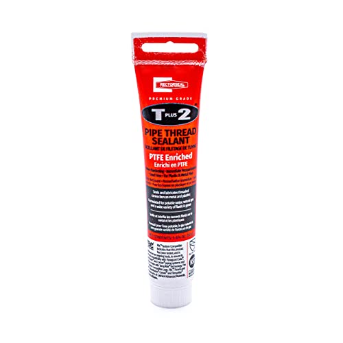 Rectorseal 23710 1-3/4-Ounce Tube T Plus Pipe Thread Sealant , White - Image 5