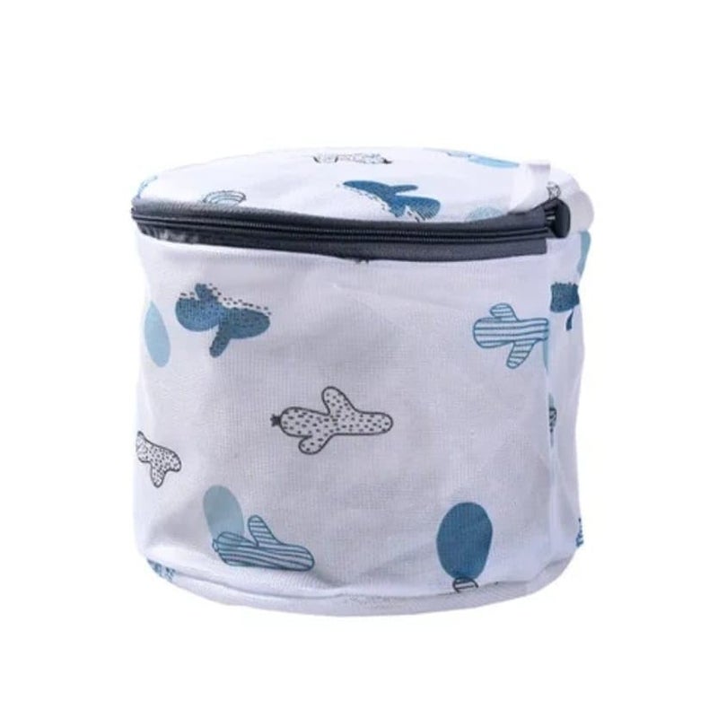 Home-Cloud HomeCloud Mesh Laundry Bags | Safeguarding Delicate Fabrics in Your Washing Machine | Set of 5 with Zip Lock for Delicate Clothes, Stockings, Underwear, Bras & Lingerie (Blue) - Image 5