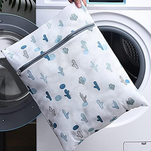 Home-Cloud HomeCloud Mesh Laundry Bags | Safeguarding Delicate Fabrics in Your Washing Machine | Set of 5 with Zip Lock for Delicate Clothes, Stockings, Underwear, Bras & Lingerie (Blue) - Image 2