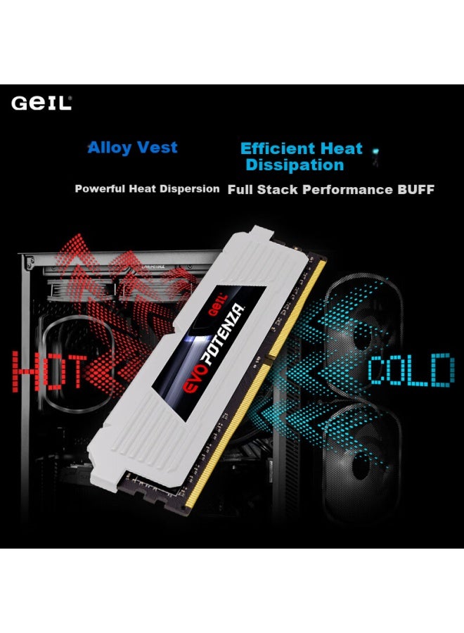 Geil 32gb Kit Ddr4 3600 Desktop Computer Memory Module Intel-specific Gl2000 M.2 Series Black C16 Hynix Cjr Chips - Image 5