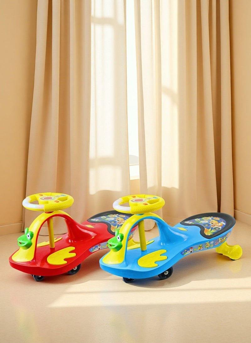 EASY FUTURE Toddler Ride-On Swing Car Magic Wiggle Twister Car with Music | Fun Ride-on Toy for Kids Boys & Girls - Image 3