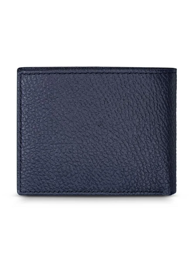 بوليس Primo Navy Leather Wallet for Men
