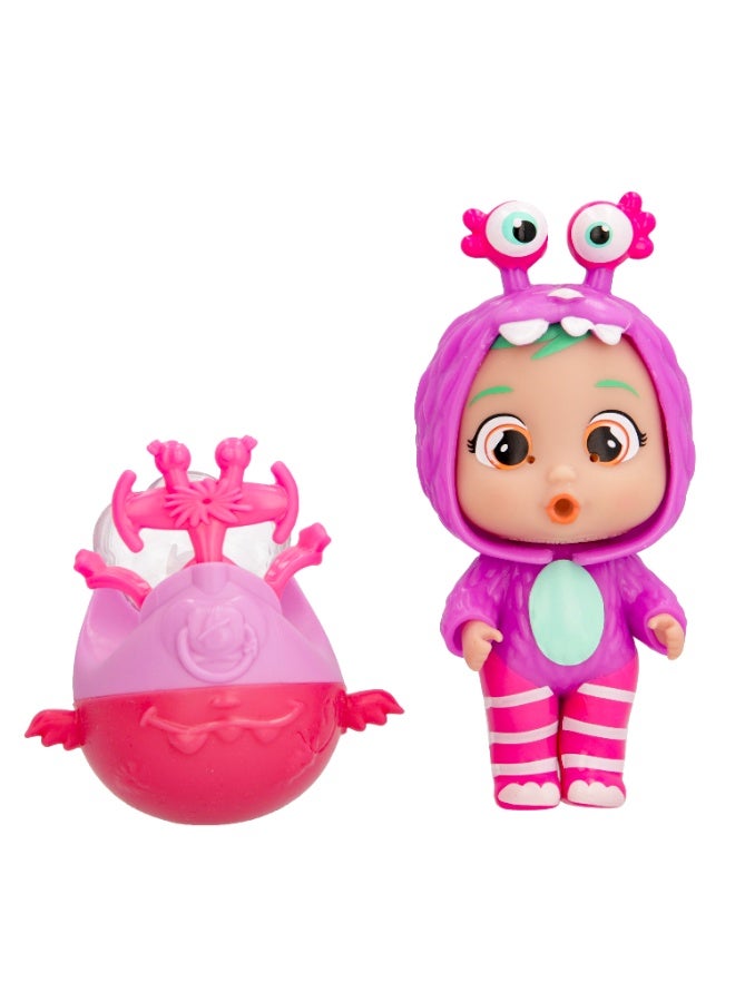 Cry Babies Magic Tears Stars Jumpy Monsters - Bubu | Collectible Doll Figure | Cries Real Tears | Gift for Kids - Image 1