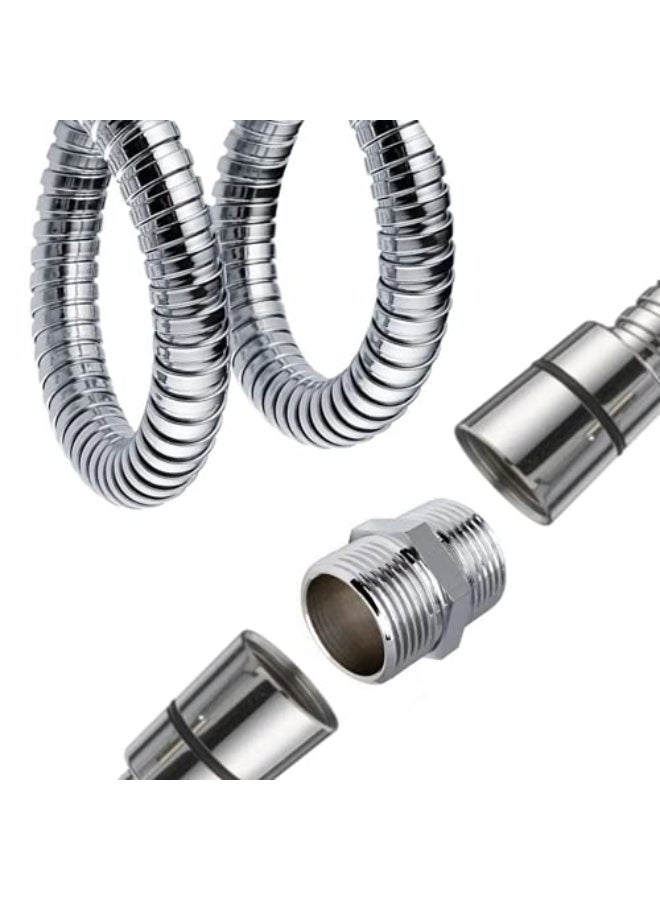 وصلة خرطوم دش من سيفي مكونة من قطعتين مقاس 1/2 انش، وصلة أنبوب ملولبة ذكر. - Image 5