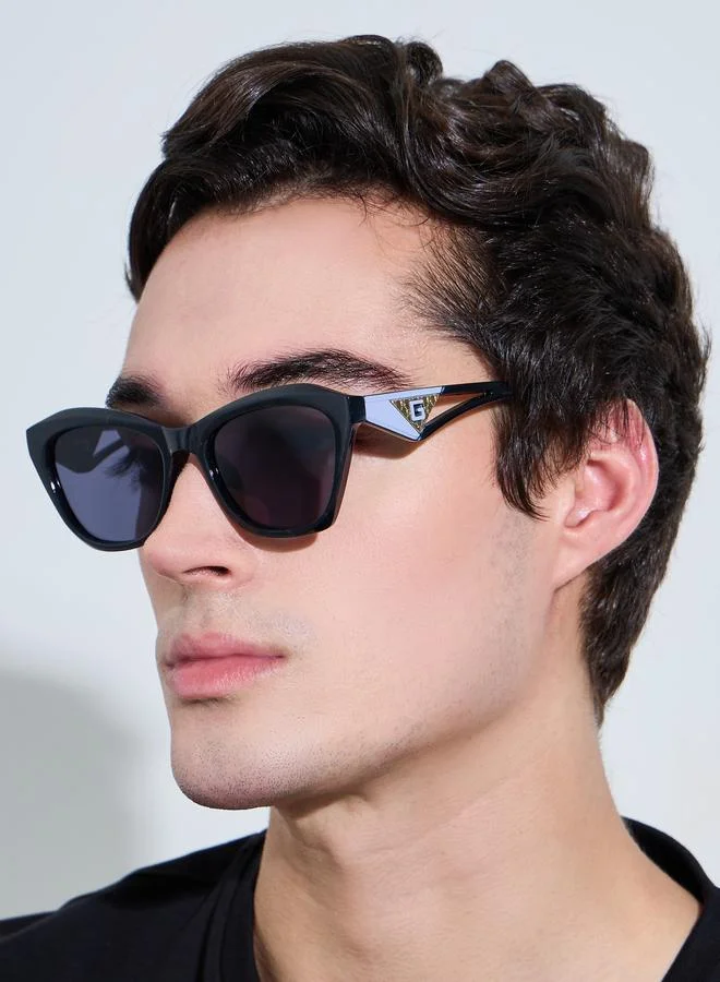 ستايلي Black Wayfarer Sunglasses