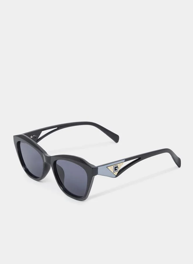ستايلي Black Wayfarer Sunglasses