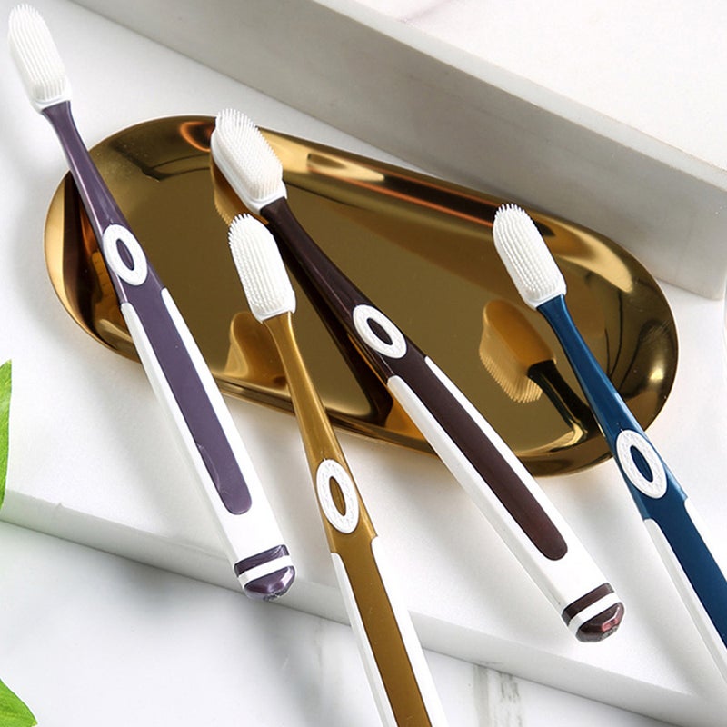 10pcs Convenient Tooth Portable Toothbrushes Household Adult Toothbrushes - Image 2
