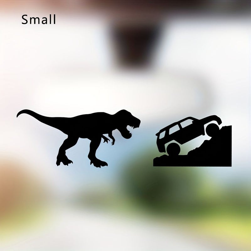 1 Set Car Silhouette Sticker SUV Easter Egg Decal Small Windshield Decorative - Image 3