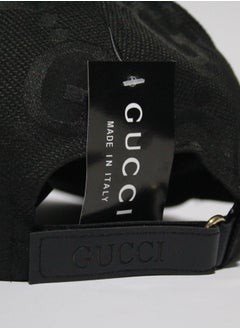 GUCCI Gucci GG Monogram Canvas Baseball Cap - Black  - Image 5