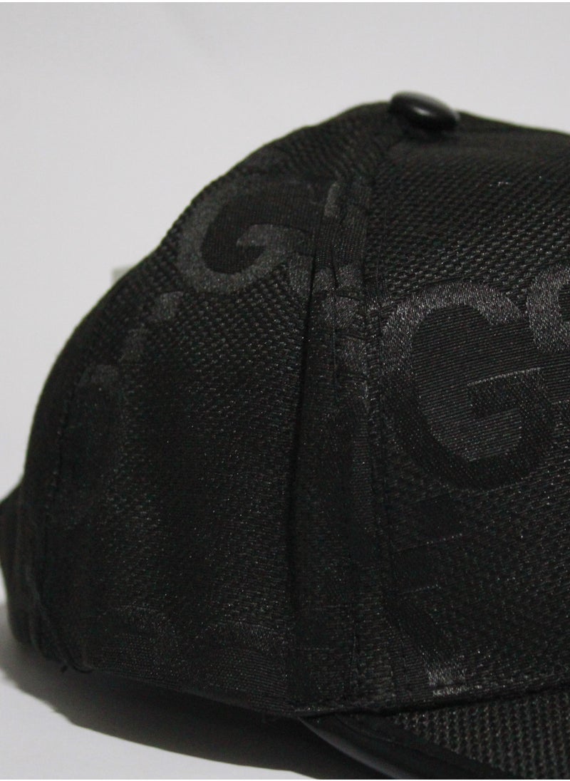 GUCCI Gucci GG Monogram Canvas Baseball Cap - Black  - Image 4