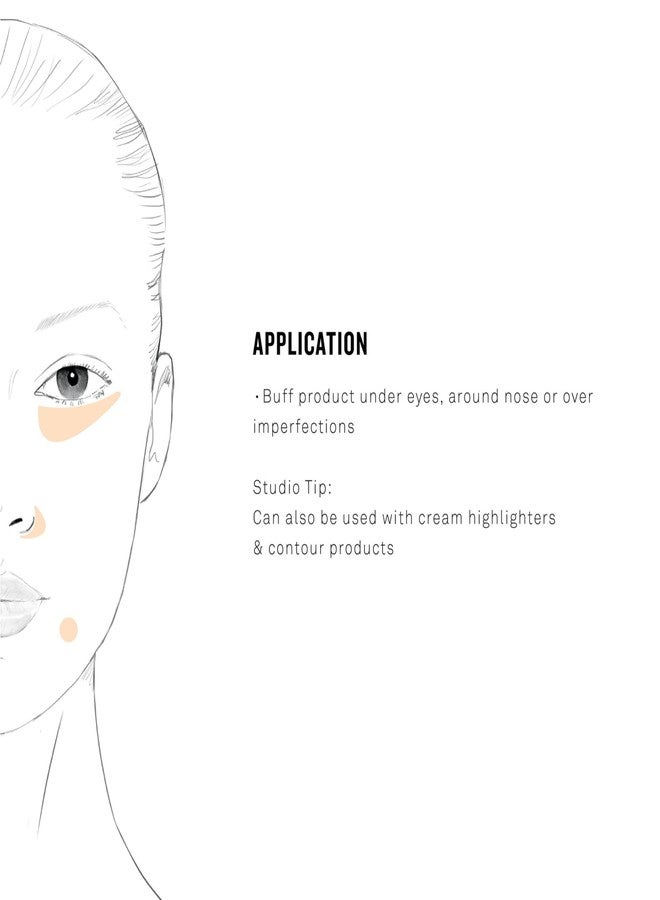 SmashBox فرشاة خافي العيوب من سماش بوكس لتغطية سائلة + كريمة | تغطية قابلة للبناء + تساعد في منطقة تحت العين - Image 5