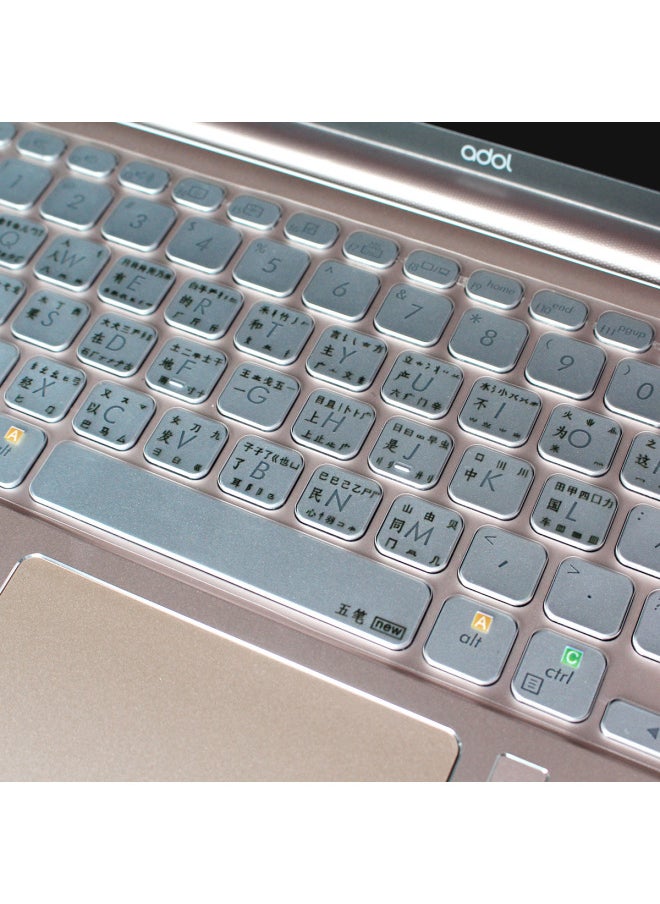 Generic Applicable To ASUS Lingyao 14 2024 Fearless Pro15 X Magic 14AIR Lingyao Magic Ba Tian Xuan Antibacterial Film TPU Key-Color:win10 Shortcut Keys-Dimensions:j271 Magic Ba 5, The Generation Of Magic Ba  - Image 4