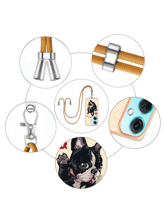 اس-توب جراب لهاتف OnePlus Nord CE3 مطلي بالكهرباء من الجانبين مع حبل تعليق - Image 5