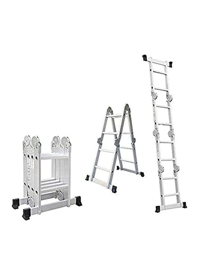 Multi Purpose 4x2 x 2.6m Foldable Aluminium Ladder 8 Rungs