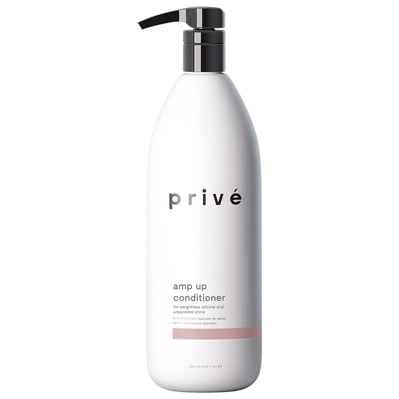 Prive Amp Up Conditioner Cleansing  Volumizing Conditioner Baobab Protein Conditioner Infuse Hair with Weightless Volume and Wonderful Shine While Detangling Those Knots Away 338 oz