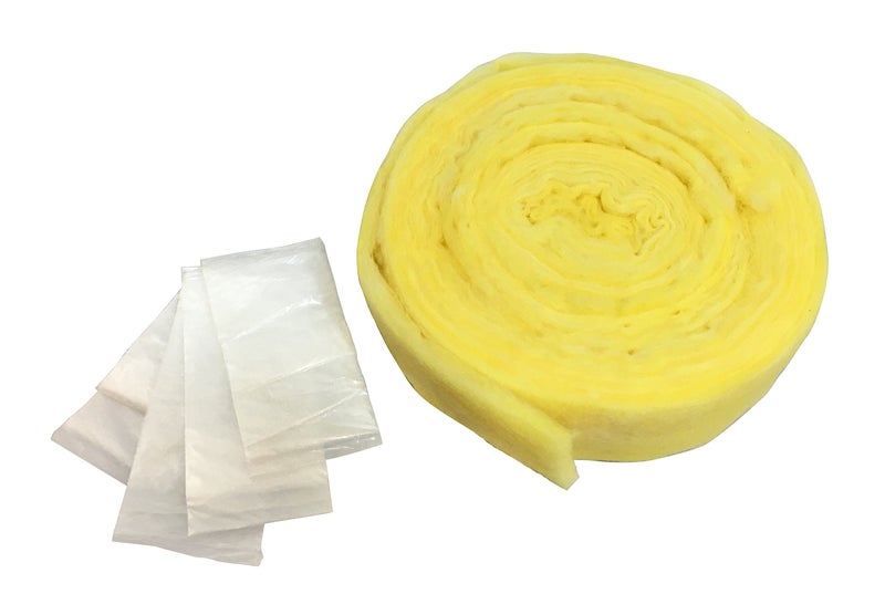 Frost King Fiberglass Pipe Wrap Kits, 3"x1/2"x50' - Image 1