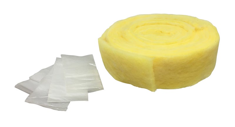 Frost King Fiberglass Pipe Wrap Kits, 3"x1/2"x50' - Image 2