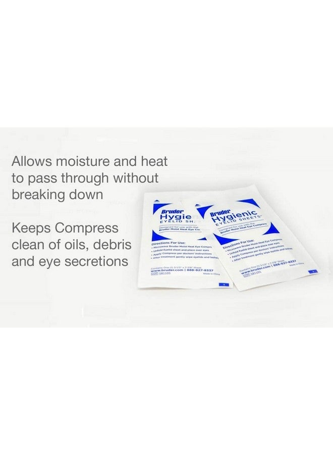 Bruder Hygienic Eyelid Micro Fine Individually Wrapped Untreated Sheets 35 Count Box - Image 4