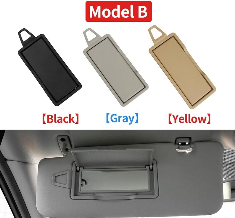 Wivplex Car Interior Sun Shade Visor Makeup Mirror Cover - Image 5