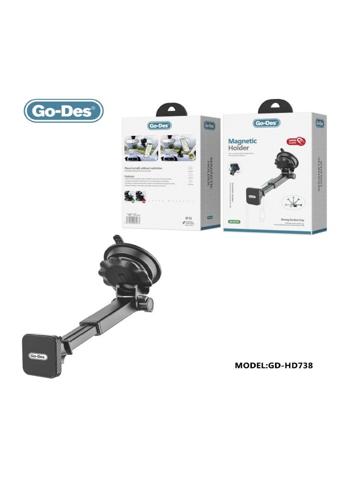 GO-DES Extendable Magnetic Base Model HD738 - Image 2