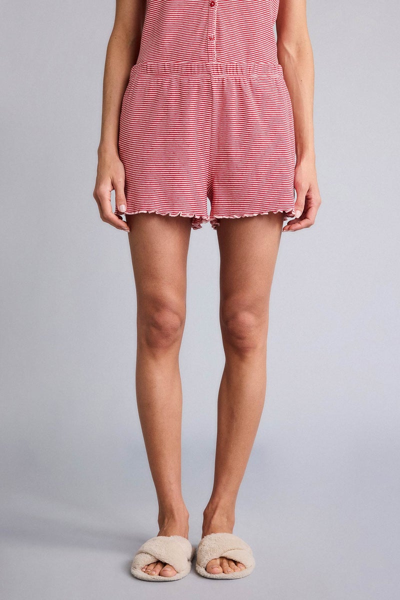 ديفاكتو طقم قصة عادية نص كم - قطعتين - Image 5