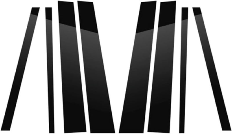 QASULER 8PCS Polished Pillar Posts for Toyota Prado - Image 1