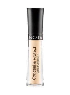 NOTE COSMETIQUE Note Conceal & Protect Liquid Concealer 02 Sand  - Image 2