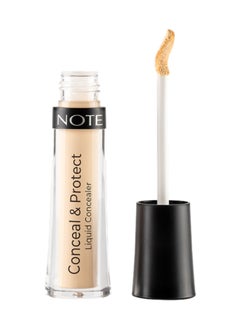NOTE COSMETIQUE Note Conceal & Protect Liquid Concealer 02 Sand  - Image 3