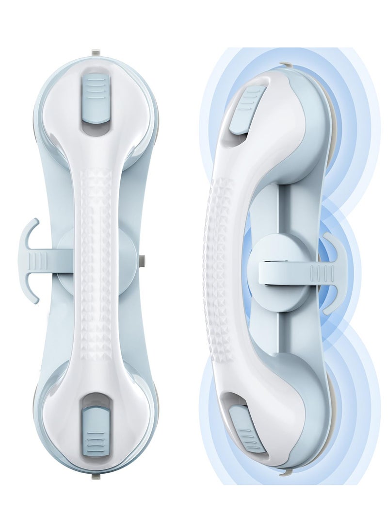 SYOSI - 3 Suction Cup Grab Bars for Shower, 2 Pack Shower Handles for Elderly Suction, Shower Grab Bars for Seniors, Handicap Grab Bars for Bathroom Bath Bathtub Toilet - Image 1