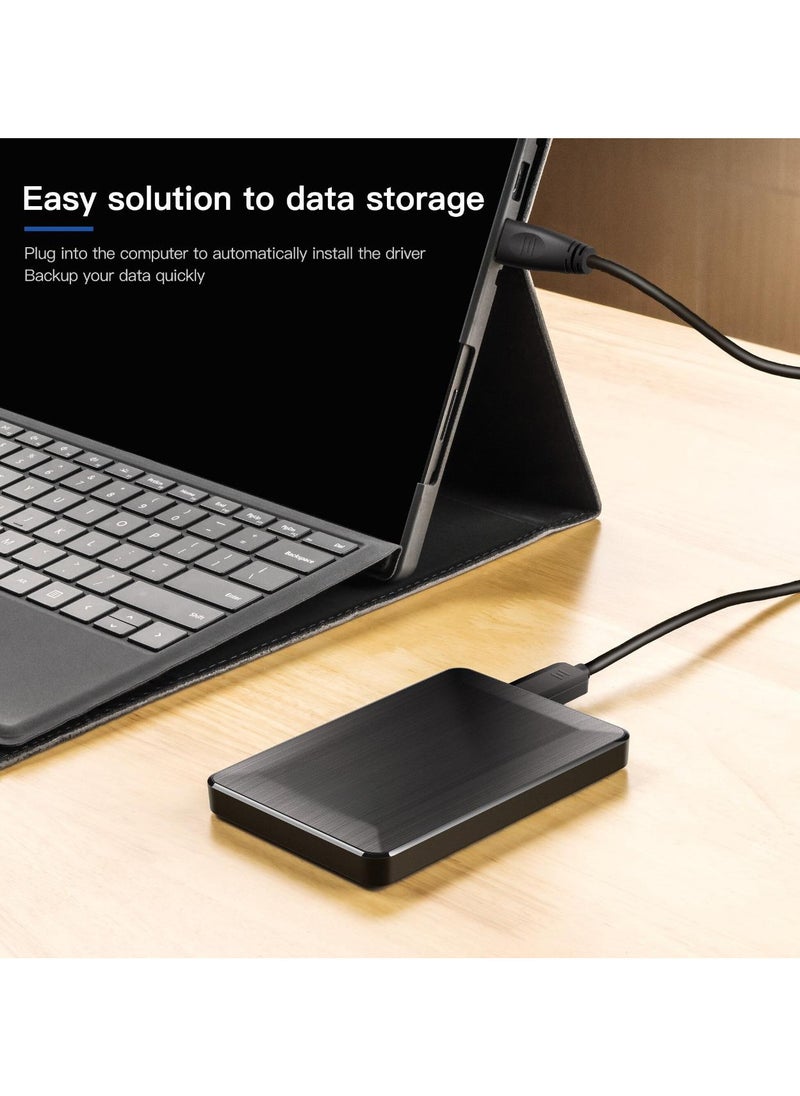 Generic - Portable External Hard Drive 500GB for PC Windows, Mac and Linux ps4/xbox/ tv with 3.0 USB - Image 1