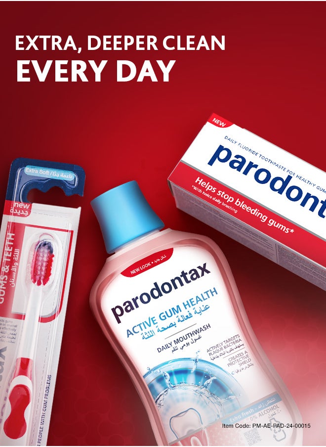 Parodontax - Daily Gum Care Extra Fresh Mouthwash 300ml - Image 1