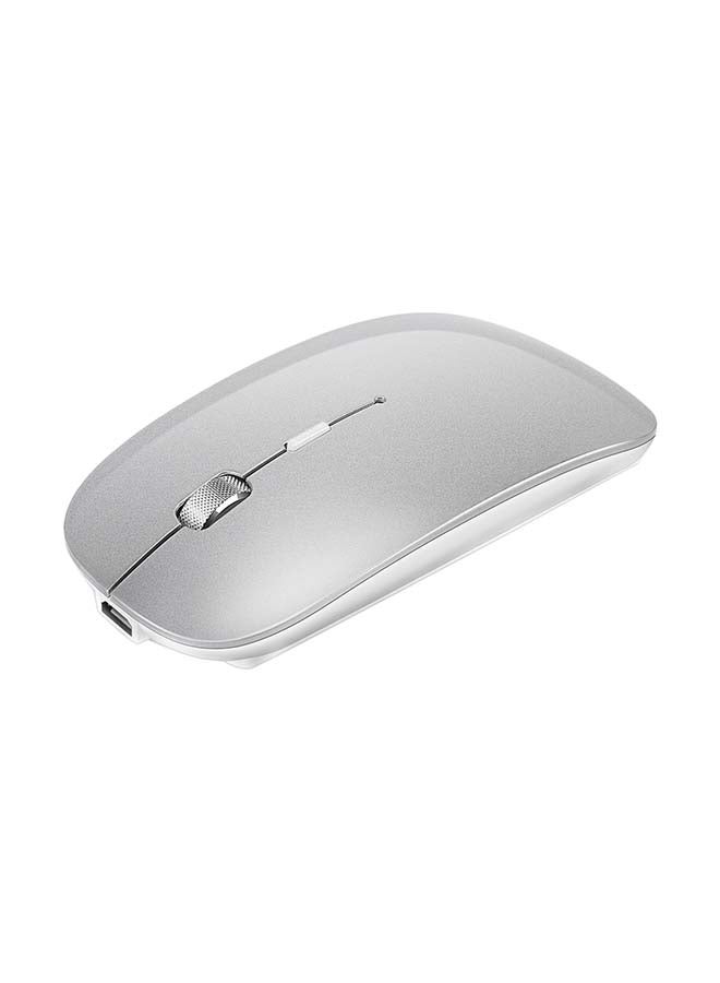 Loquat Wireless Mouse Silver - Image 1